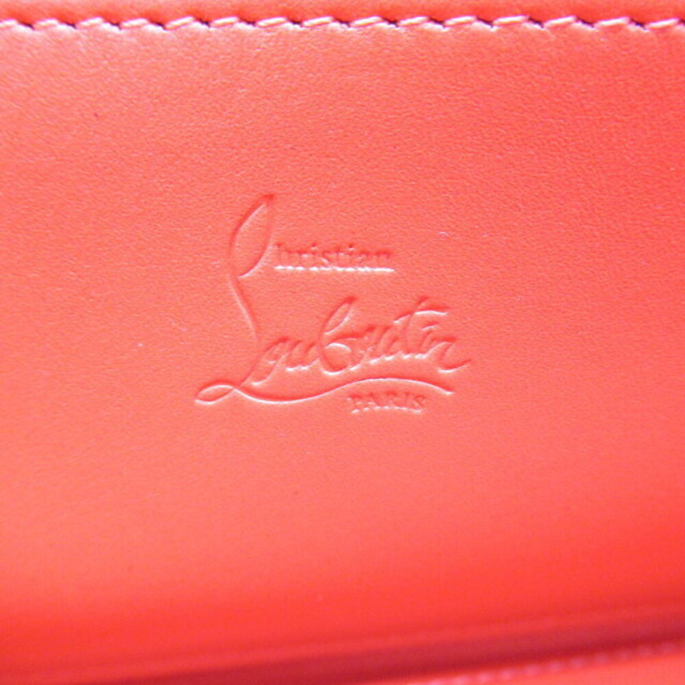 Christian Louboutin Panettone Studded Wallet Calfskin Leather Black - Picture 6 of 7